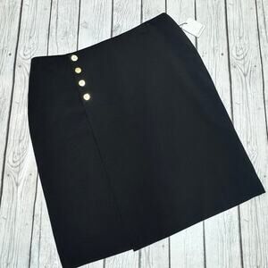 NWT Calvin Klein Black Skirt Size 10